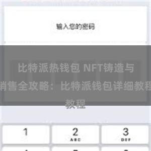 比特派热钱包 NFT铸造与销售全攻略：比特派钱包详细教程