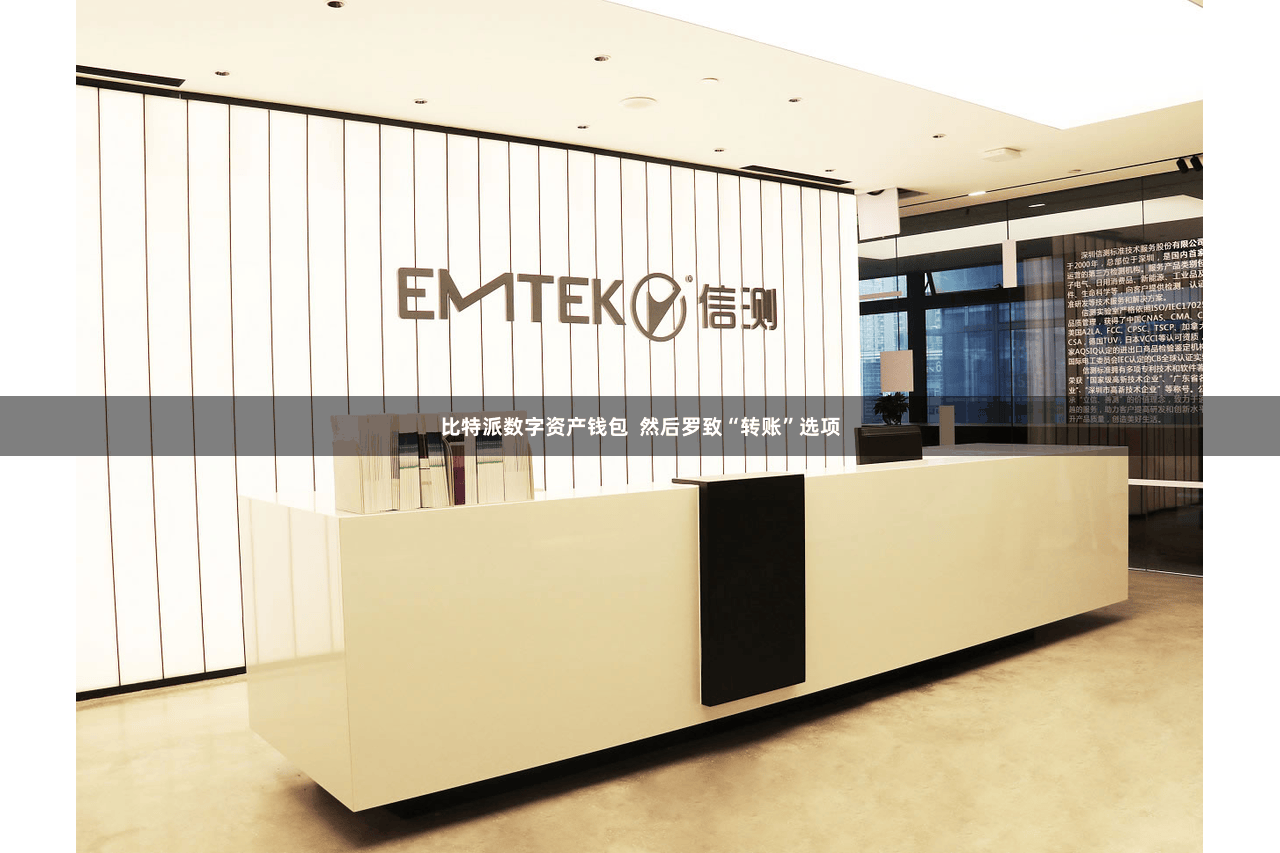 比特派数字资产钱包  然后罗致“转账”选项